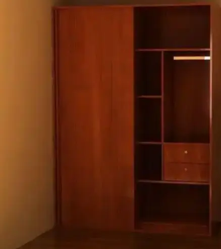 Alpha CNC sliding table saw precision cut for custom cabinet doors