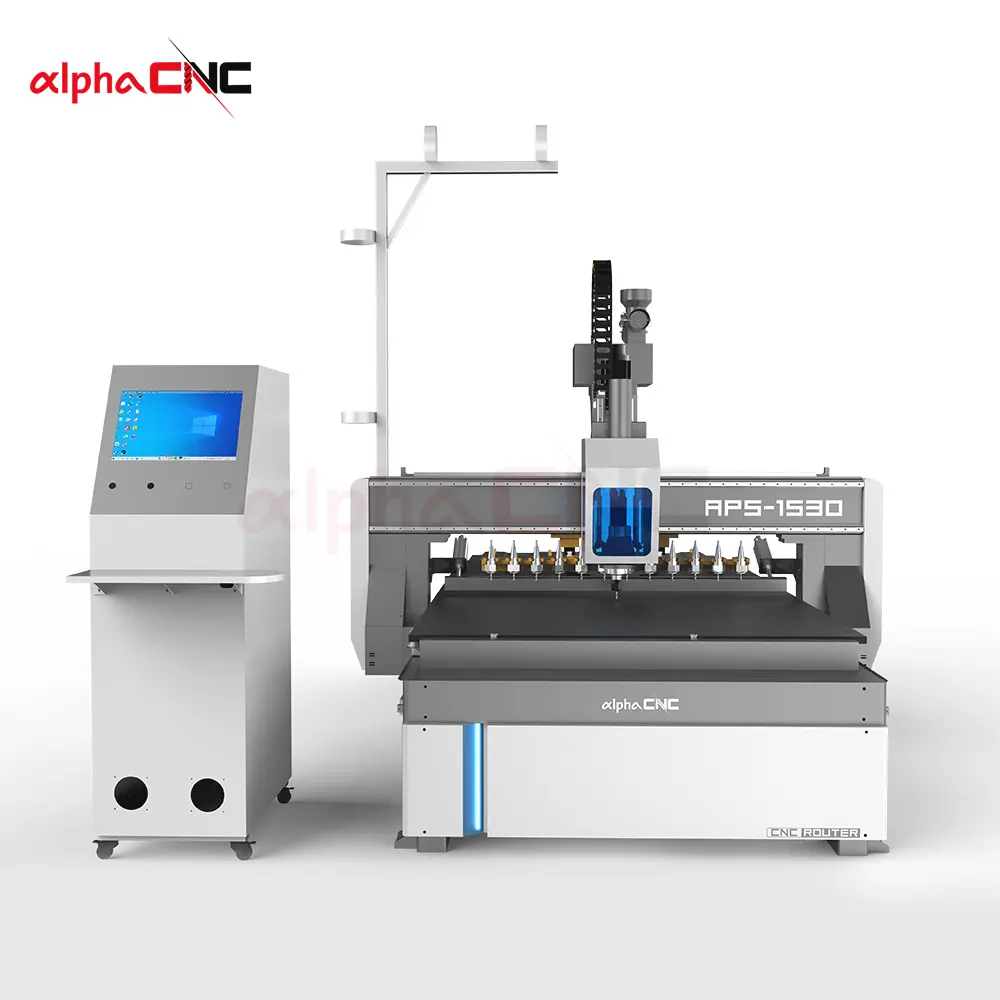 Alpha CNC APS-1530 ATC CNC Machining Center front view