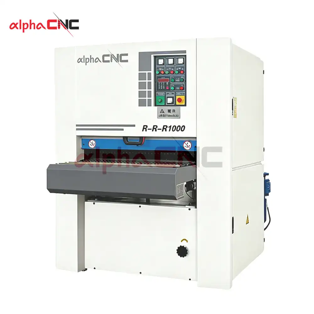 R-R-R1000 Industrial Flat Surface Sanding Machine for Wood & Metal