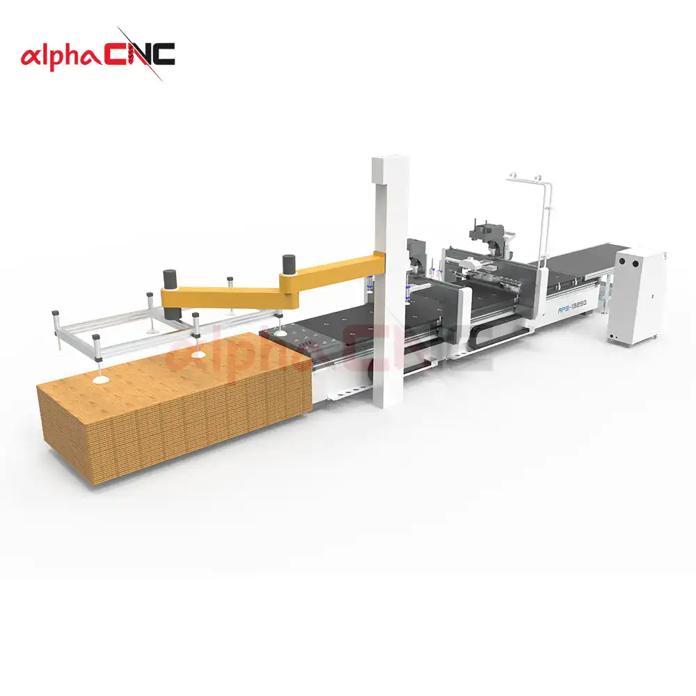 APS-1325D CNC with Labeling Unit