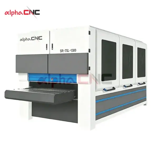 SR-7SL-1300 wood polishing sanding machine for wood panel surface smoothing