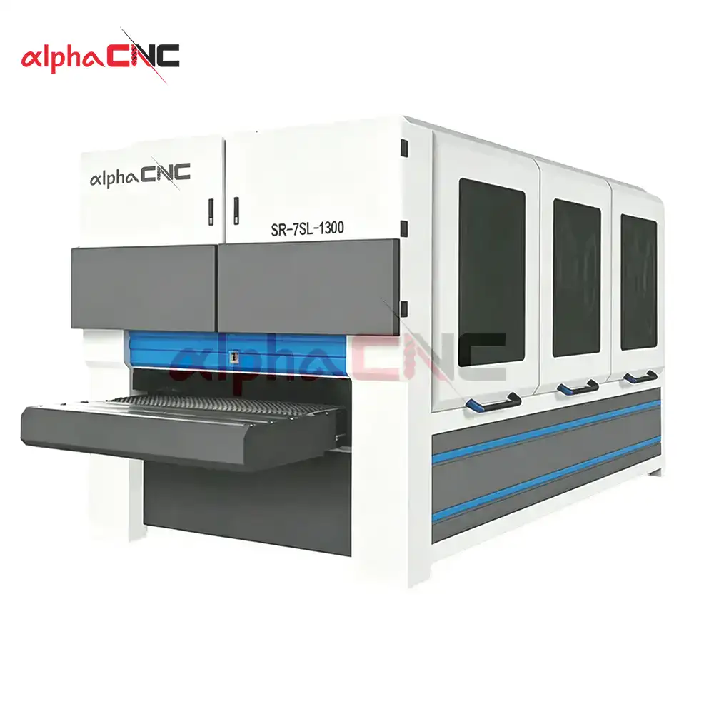 SR-7SL-1300 wood polishing sanding machine for wood panel surface smoothing