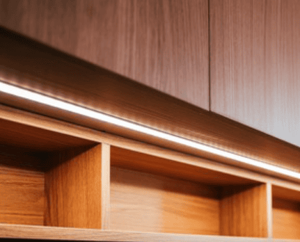 Sand oak cabinet door panel