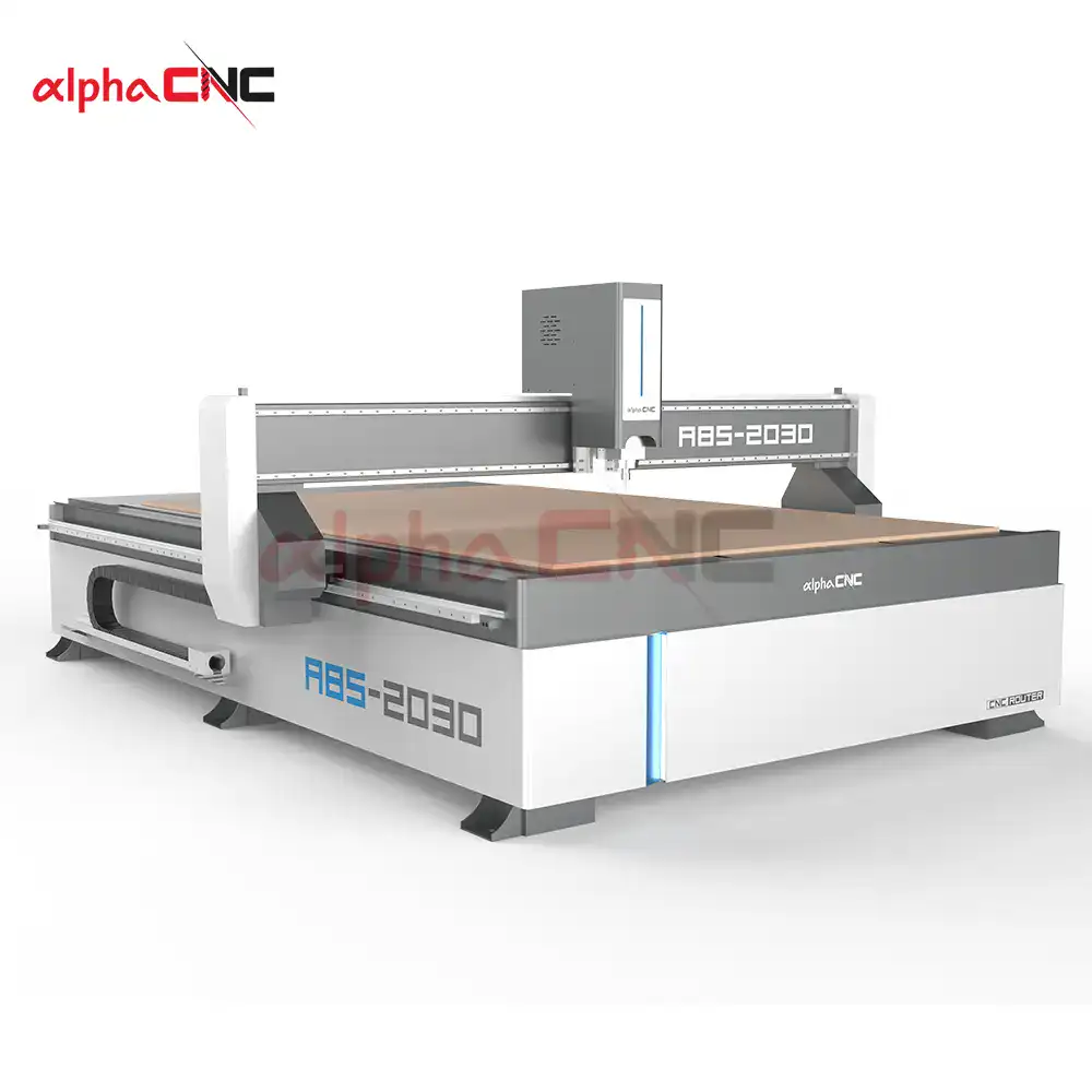 Alpha CNC ABS-2030 3-axis router side