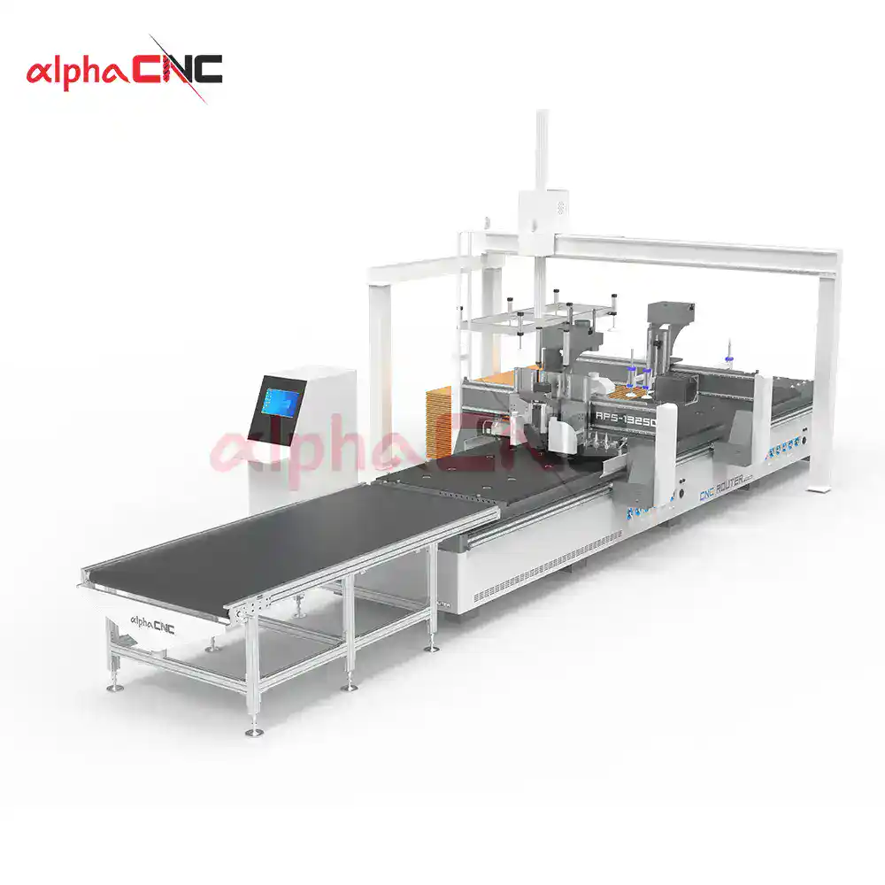 Side-view-of-industrial-ATC-CNC-router-for-panel-furniture-manufacturing