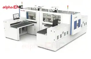 Six Sides Furniture Drilling Machine Double Stations