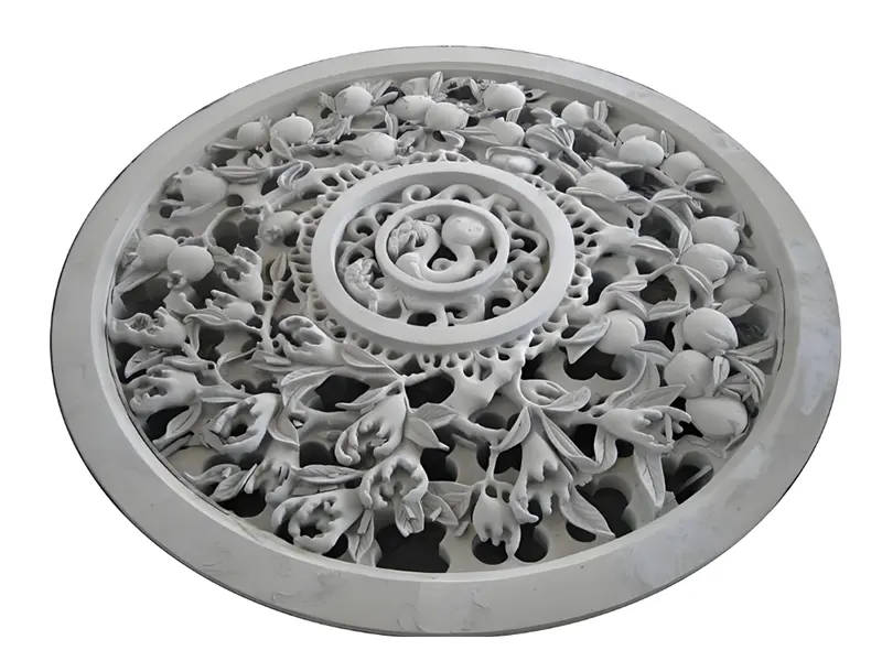 Stone CNC cutting process for custom countertops