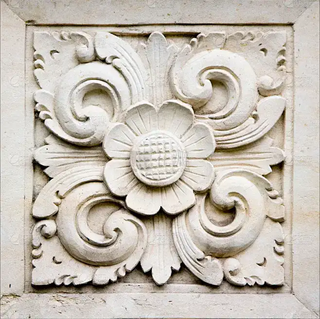 Stone CNC router carving marble decorative relief