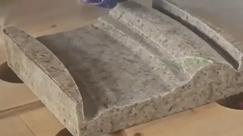 Stone cutting finished products