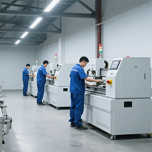 Dimensional accuracy check during CNC machine assembly process