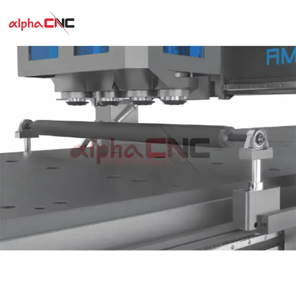 4-Spindle CNC Woodworking Machining Center Roller Details
