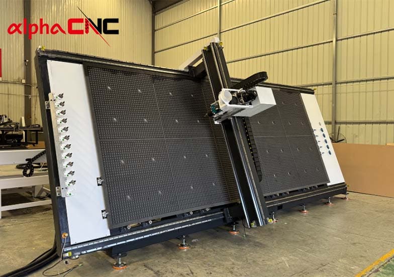 Tilting Bed CNC Router For Aluminum Composite Panel