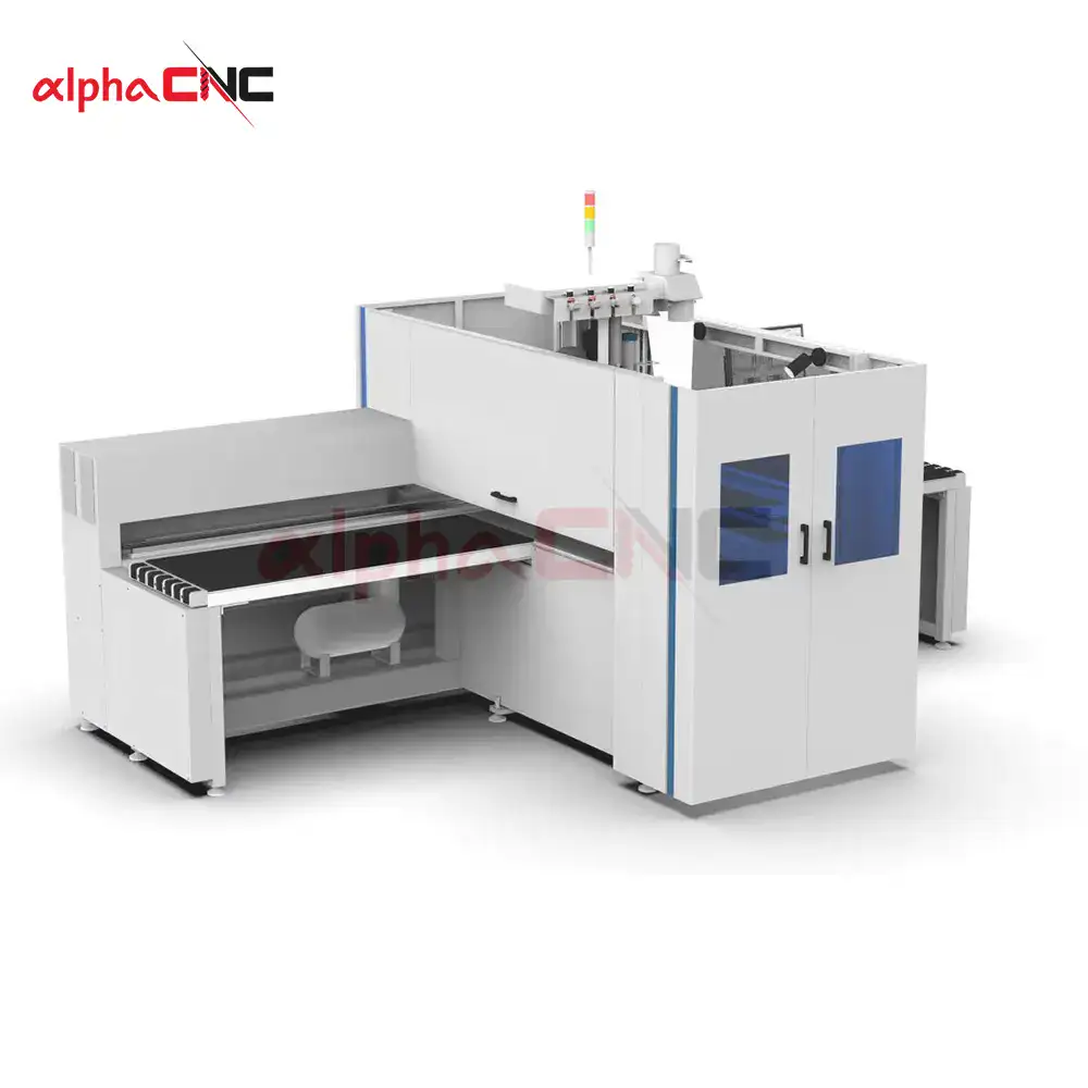 Alpha CNC Six-Side CNC Machine Operator Console