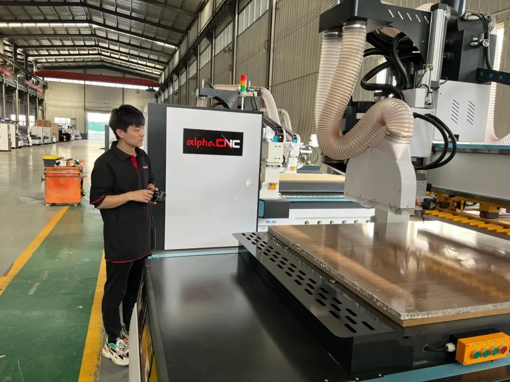 High-Precision CNC Woodworking Machinery for Efficient Cabinet Production - Alpha CNC