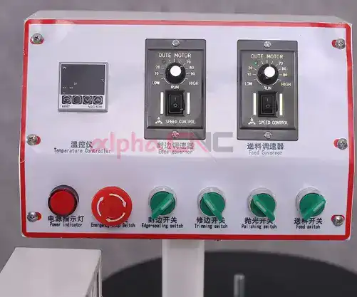 Intelligent Touch Screen Control Panel of DW-1800 Edge Bander
