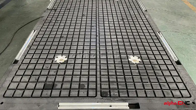 Vacuum Bed Adsorption Tabletop for Secure Material Fixturing on APS-1325