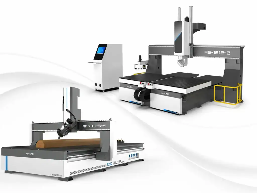 Vacuum CNC Router machine for woodworking
