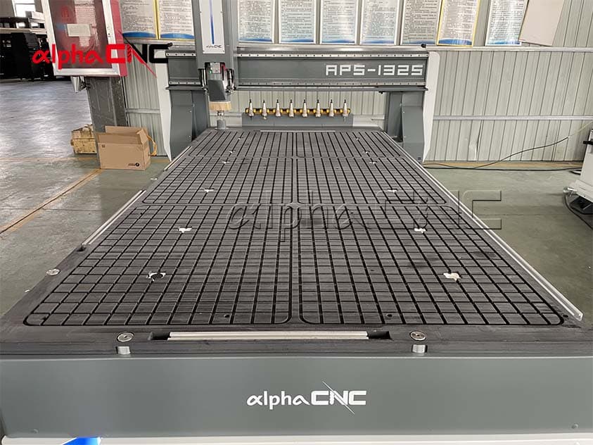 CNC plywood cutting machine vacuum table