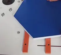 Smooth and polished edge banding results on various shapes and colors for custom furniture