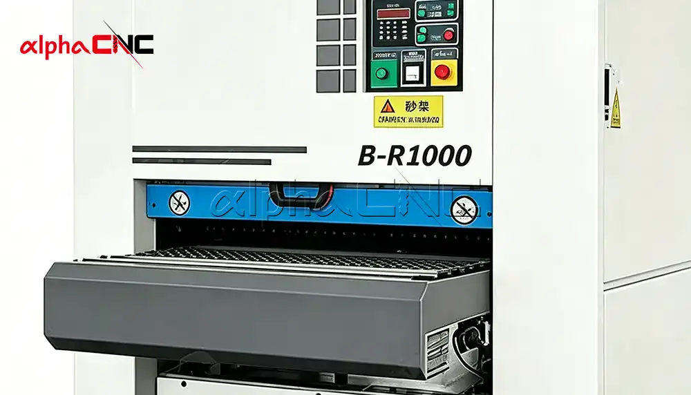 Wide Belt Sander original feed conveyor