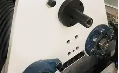 Wide Belt Sander sanding roller bearing component