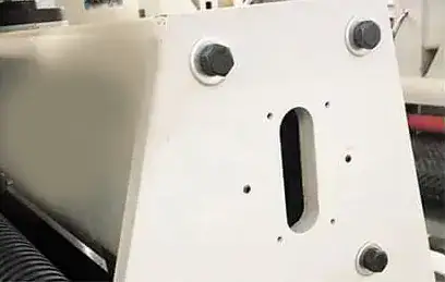 Wide Belt Sander thickened quenched machine frame