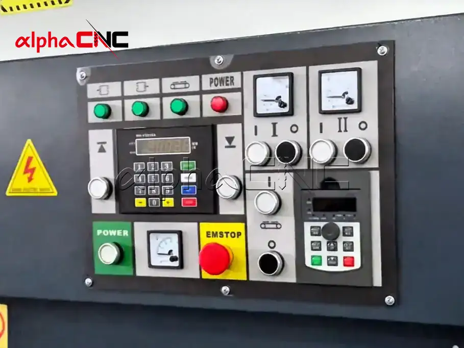 Wide Belt Sanding Machine main control panel
