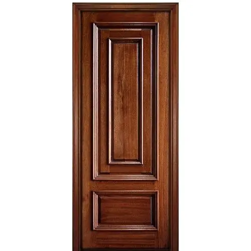 Contemporary wood door system for interior spaces