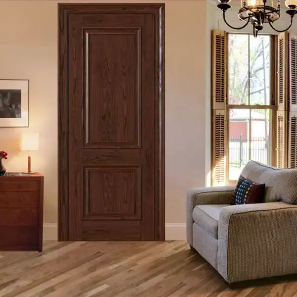 Woodworking machinery carved solid wood door