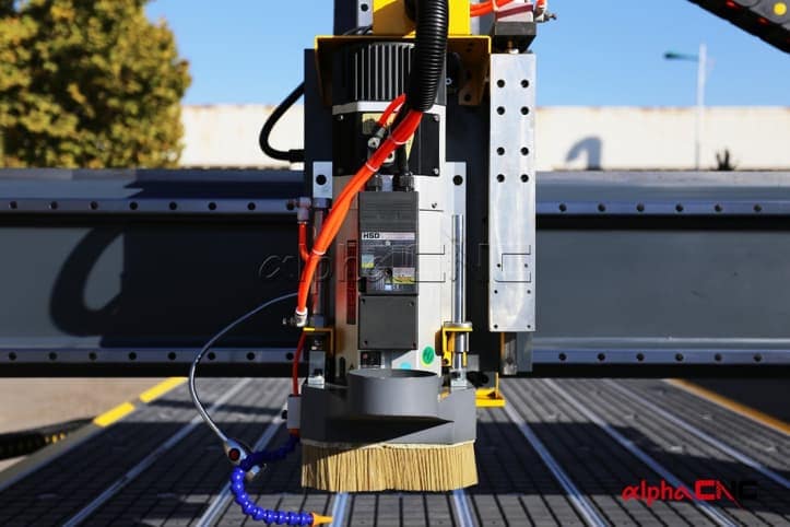 CNC Router cooling spindle miantenance