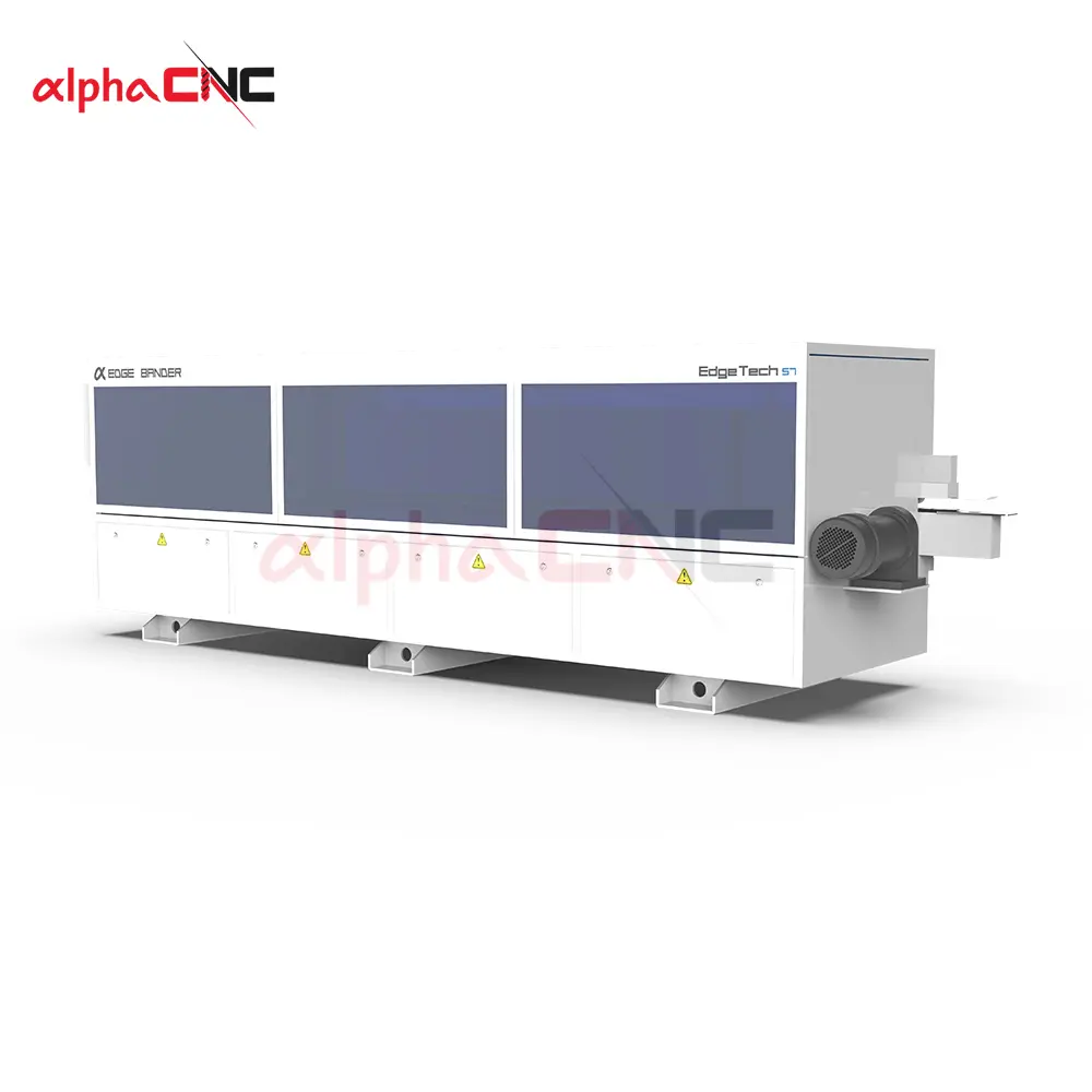 ET-S7PR Edge Banding Machine 45-Degree View