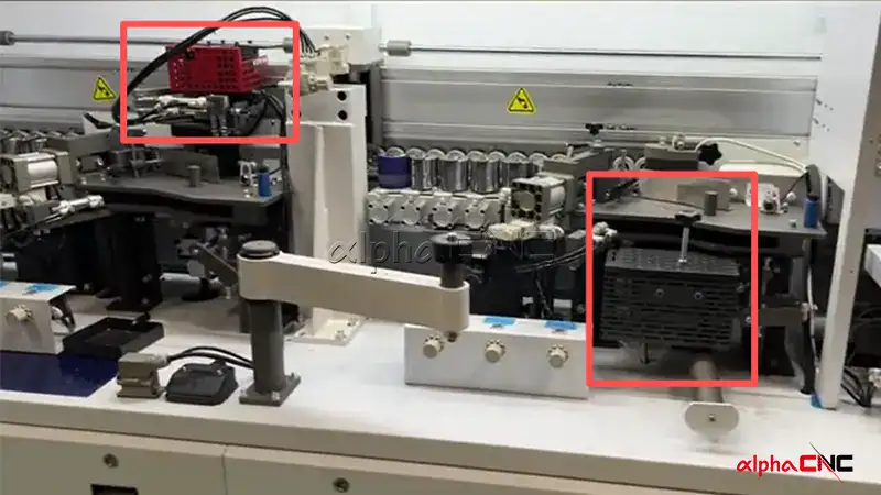 automatic edge banding machine internal structure