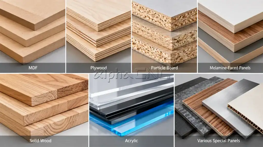 cnc machine for cabinet making cutting materials