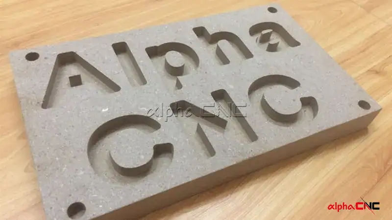 cnc mdf cutting for advertising wood letter making
