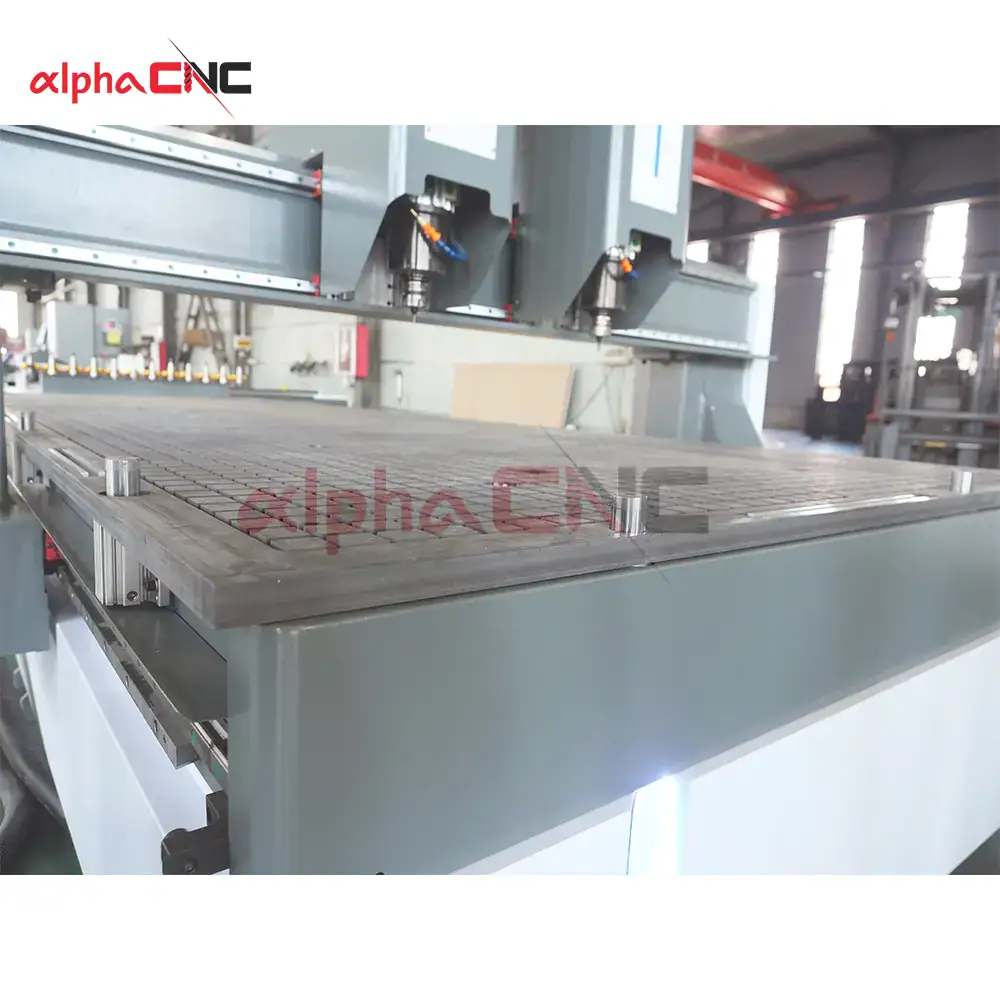 cnc router vacuum work table