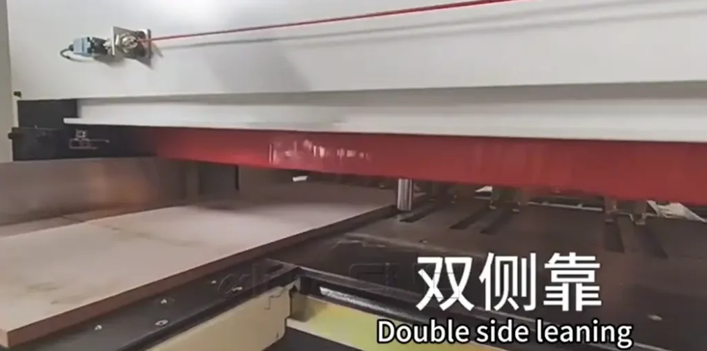 panel saw double side leaning