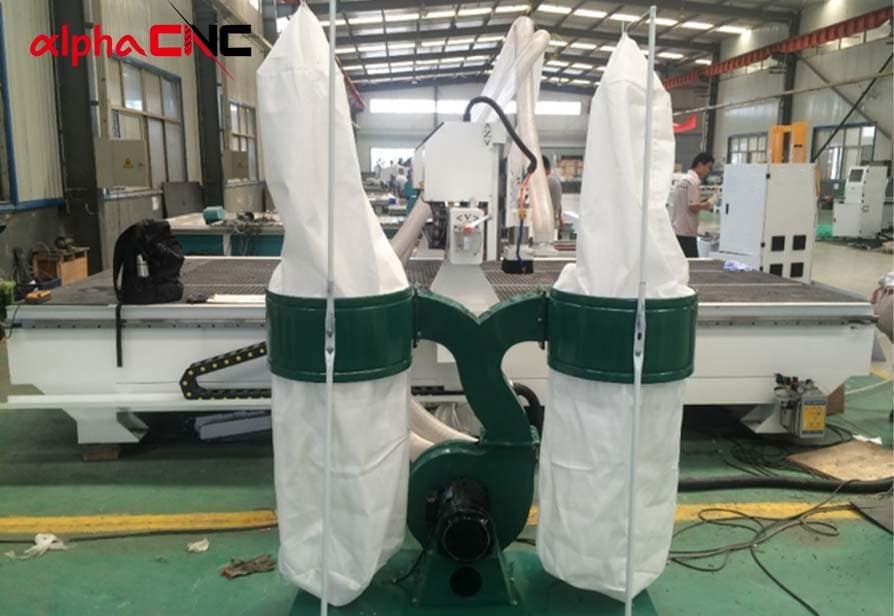 Dust collection system is mainly used to collect wood chips and dust generated during the machining process