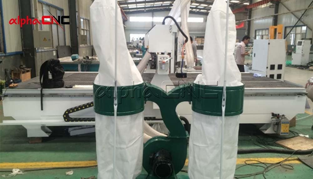 CNC Router Maintenance dust collector