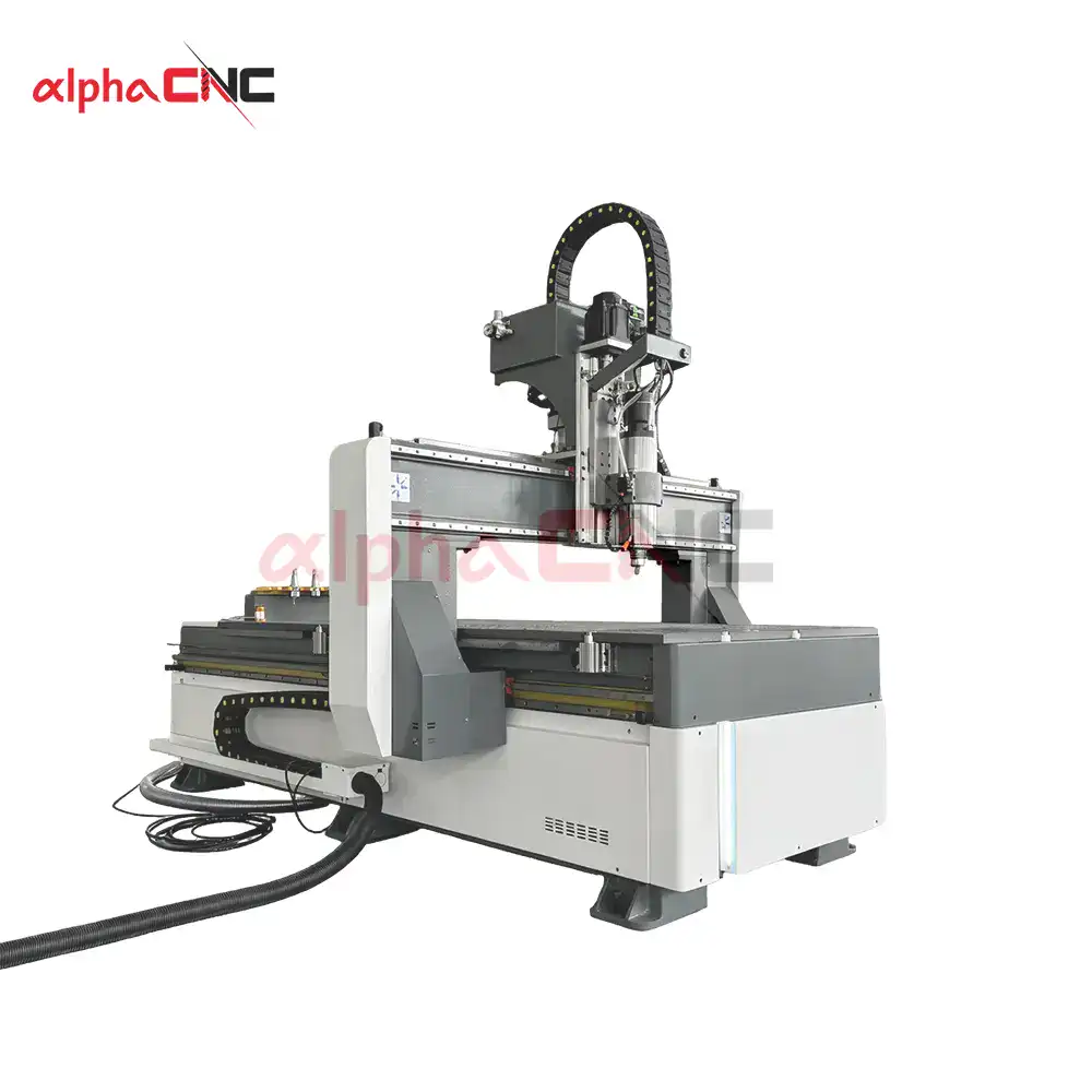 linear ATC CNC router with water‑cooled spindle