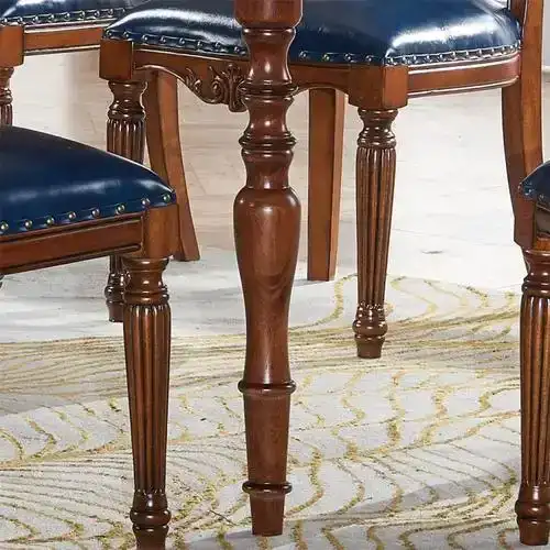 style chair leg turned on 4-axis CNC router