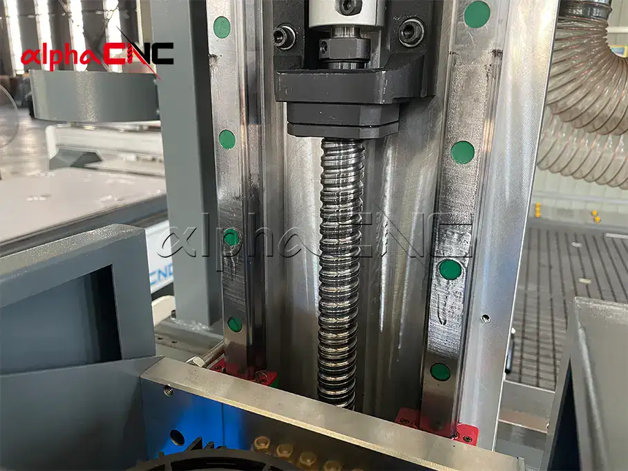 vacuum CNC router ball screw