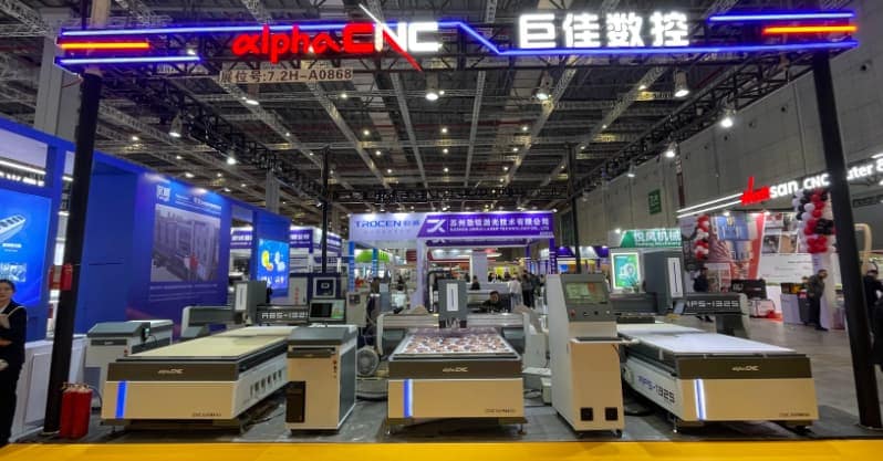 Alpha CNC at the Exhibition