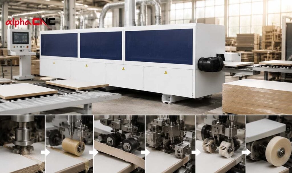 Automatic edge banding machines can Improve production efficiency